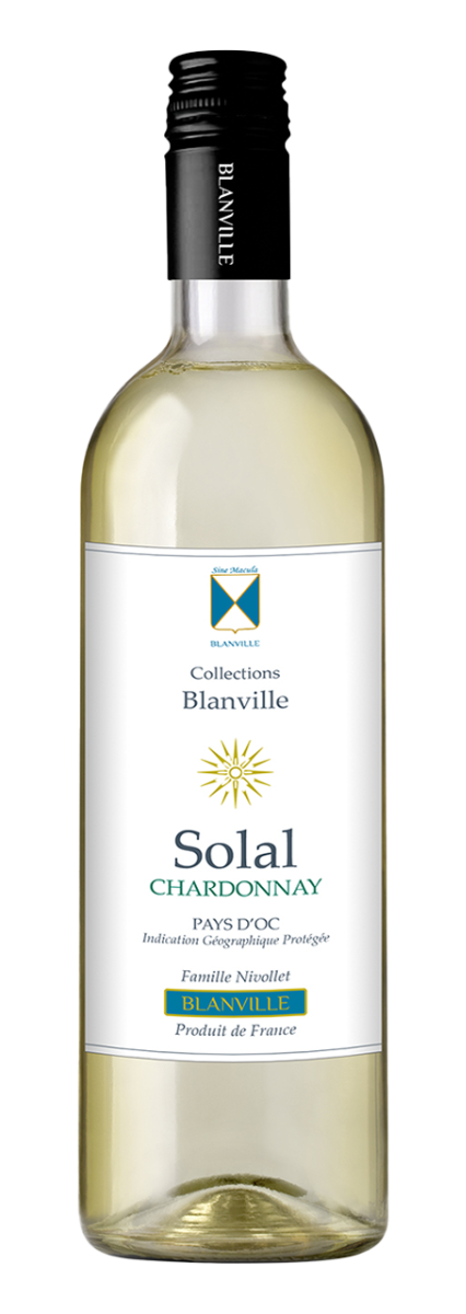 Chateau Haut-Blanville, Pays d'Oc IGP Solal, Chardonnay 2023