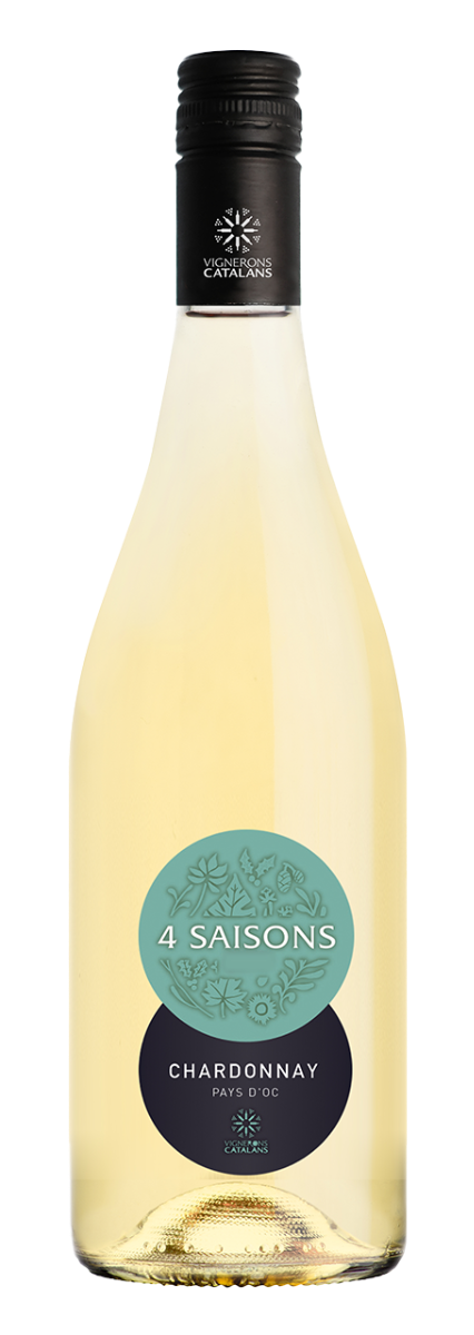 Vignerons Catalans, Pays d'Oc IGP 4 Saisons Chardonnay 2022