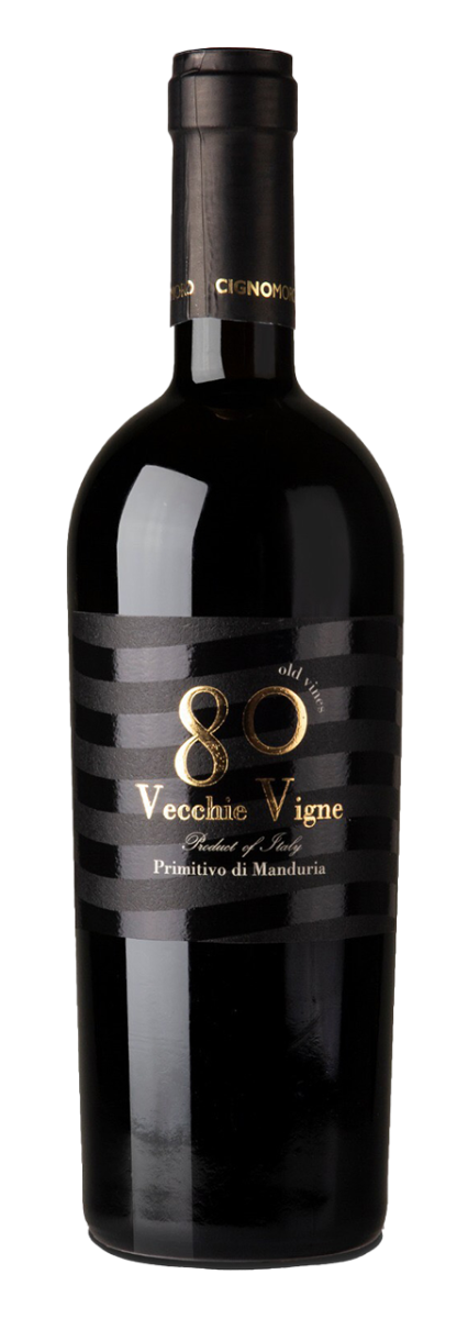 Cignomoro, Primitivo di Manduria DOP 80 Vecchie Vigne Primitivo 2021