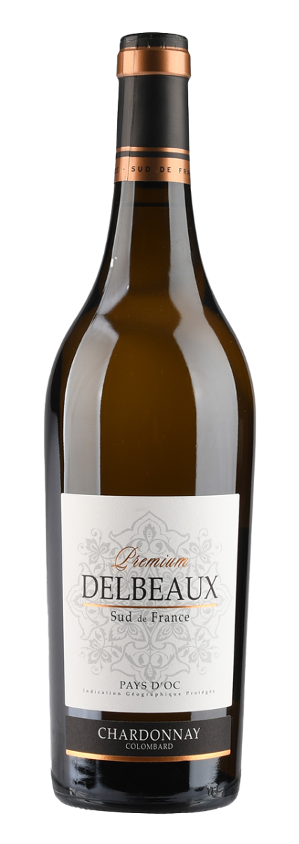 Delbeaux, Pays d'Oc IGP Premium Chardonnay-Colombard 2023