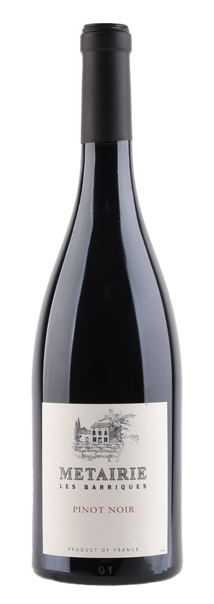 Métairie, Pays d'Oc IGP Les Barriques, Pinot Noir 2022