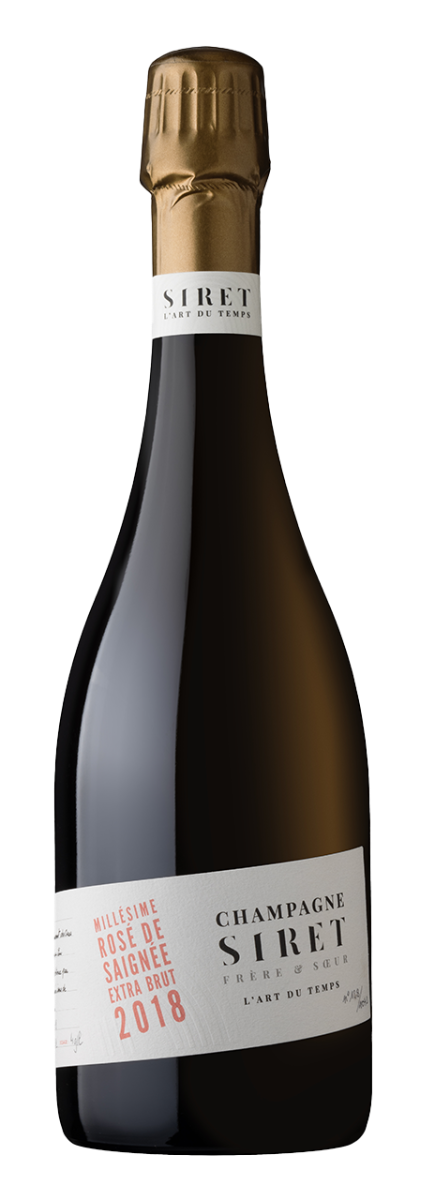 Champagne Siret, Champagne AC Rosé de Saignée Extra Brut 2018