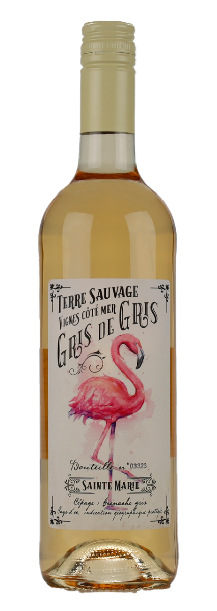 Vignobles Vellas, Pays d'Oc IGP Terre Sauvage, Gris de Gris 2022